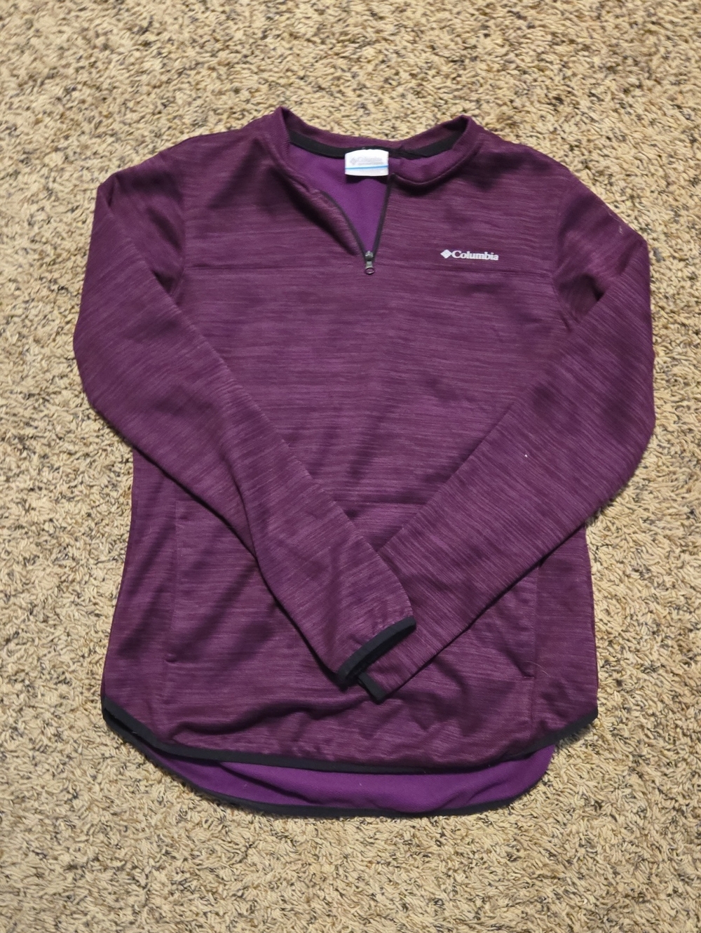 Columbia Women's Plum Half-Zip Pullover